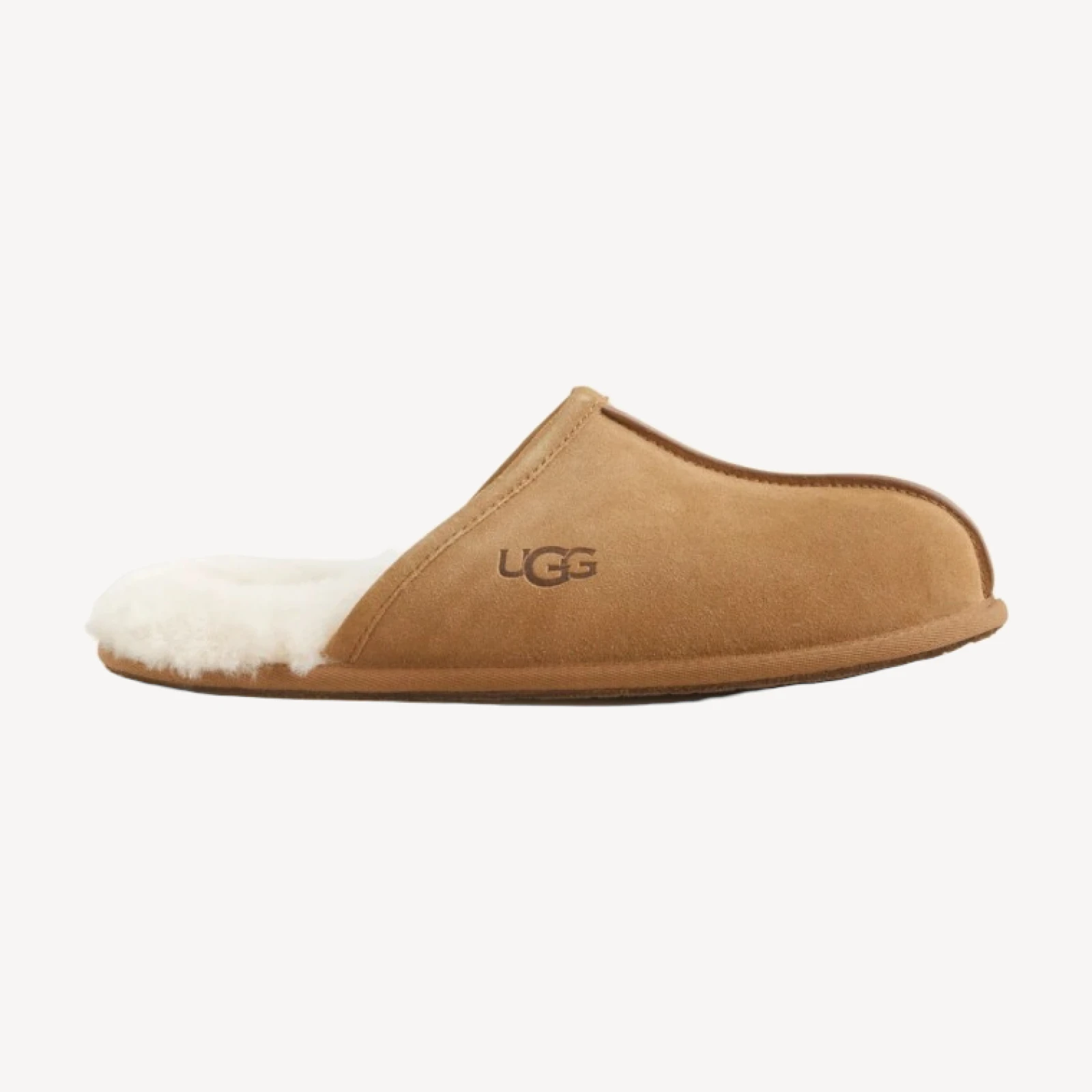 UGG® scuff slippers in suede