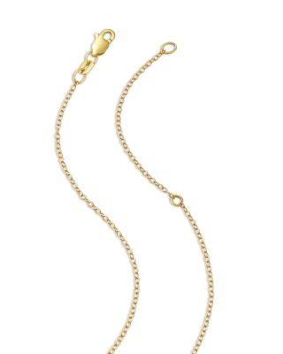 Bloomingdale's Fine Collection Luxe Collection Certified Lab Grown Diamond Asscher Cut Bezel Cross Pendant Necklace in 14K Yellow Gold, 2.4 tcw
