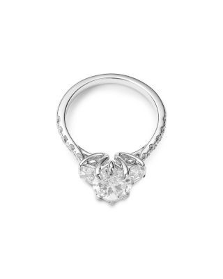 Bloomingdale's Fine Collection Luxe Collection Certified Lab Grown Diamond Marquise Solitaire Engagement Ring in 18K White Gold, 3.0 tcw