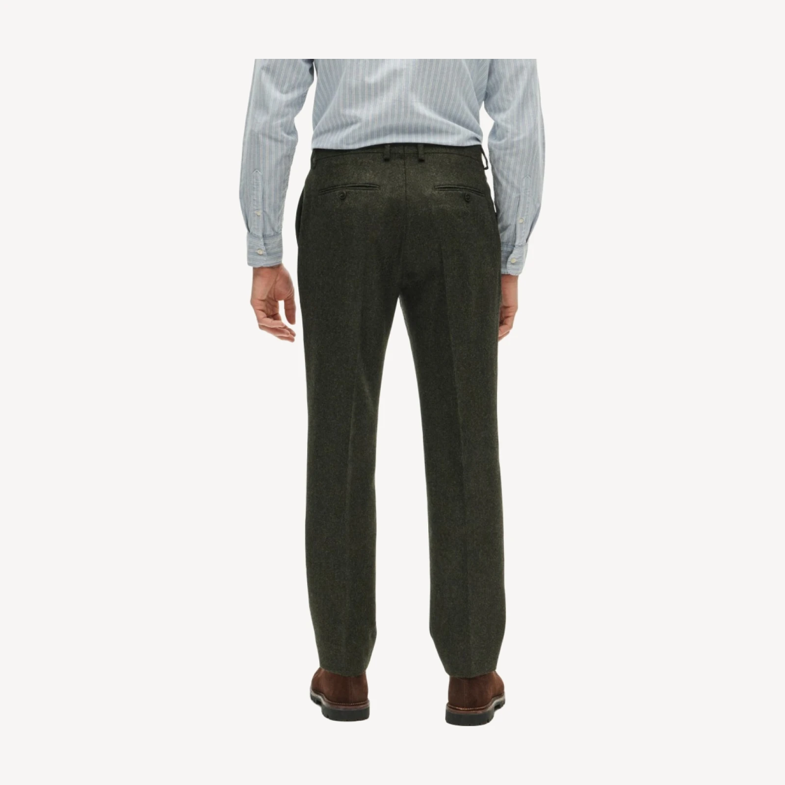 Ludlow Slim-fit suit pant in English donegal wool tweed