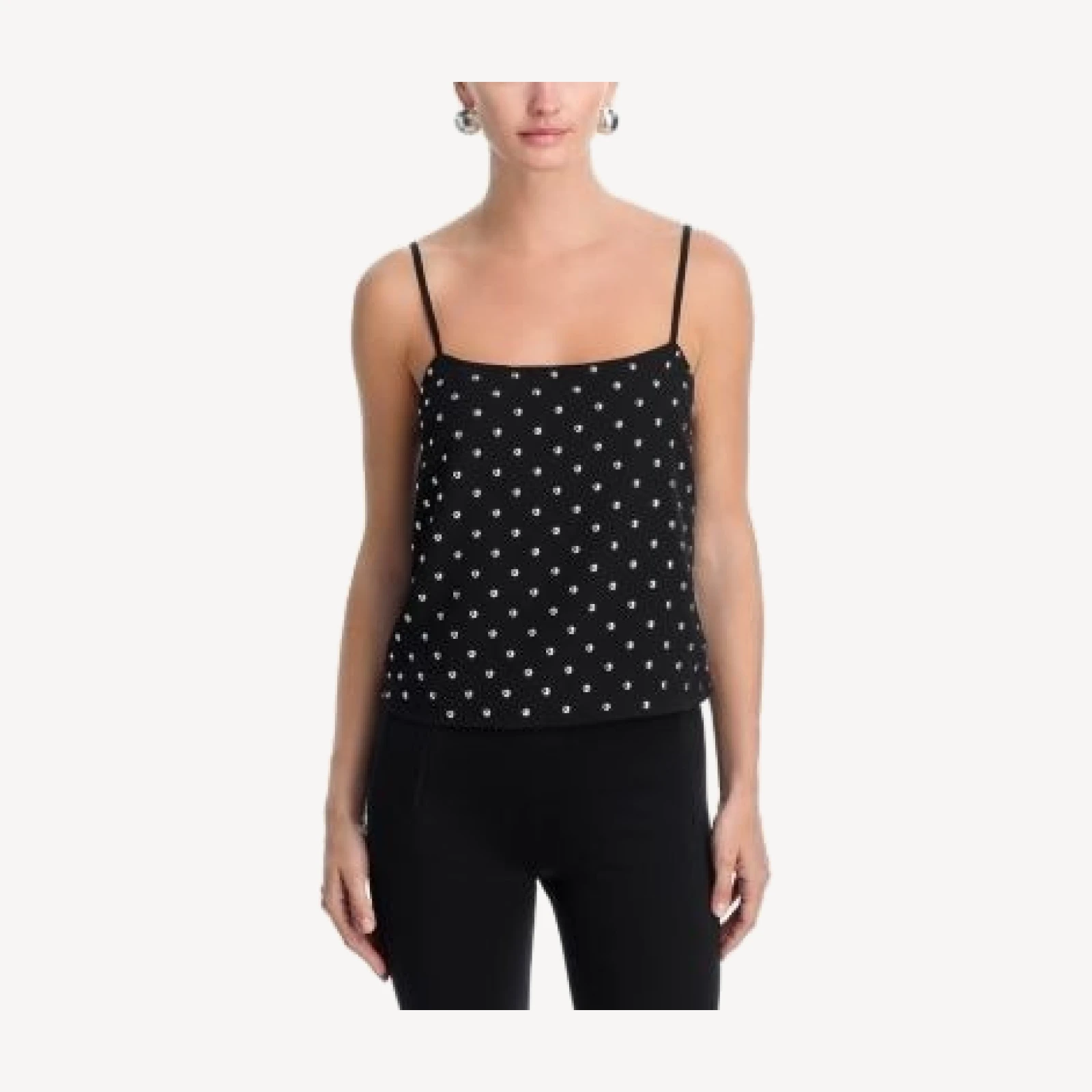 Aqua Studded Tank Top - Exclusive