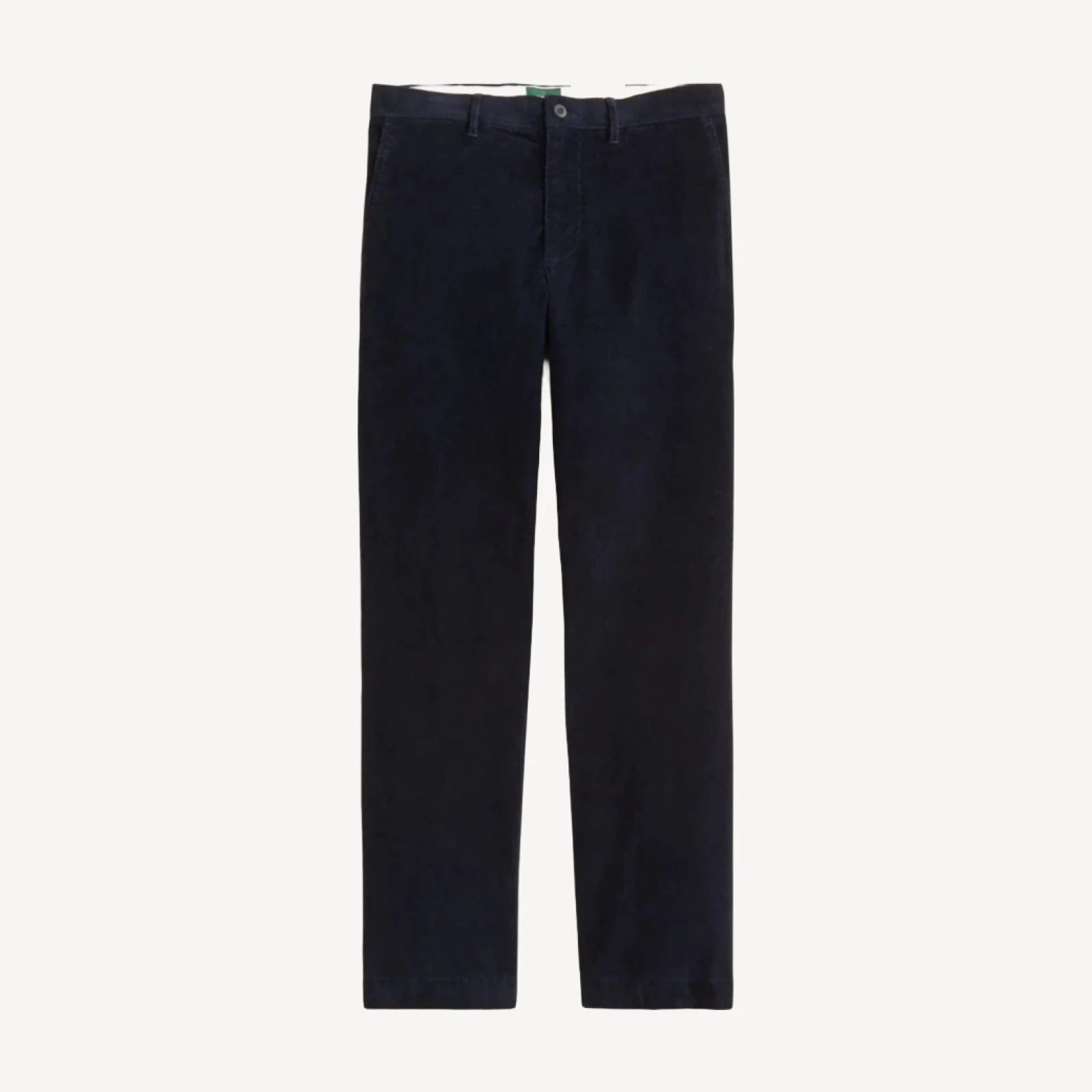 Broken-in Straight pant in stretch corduroy