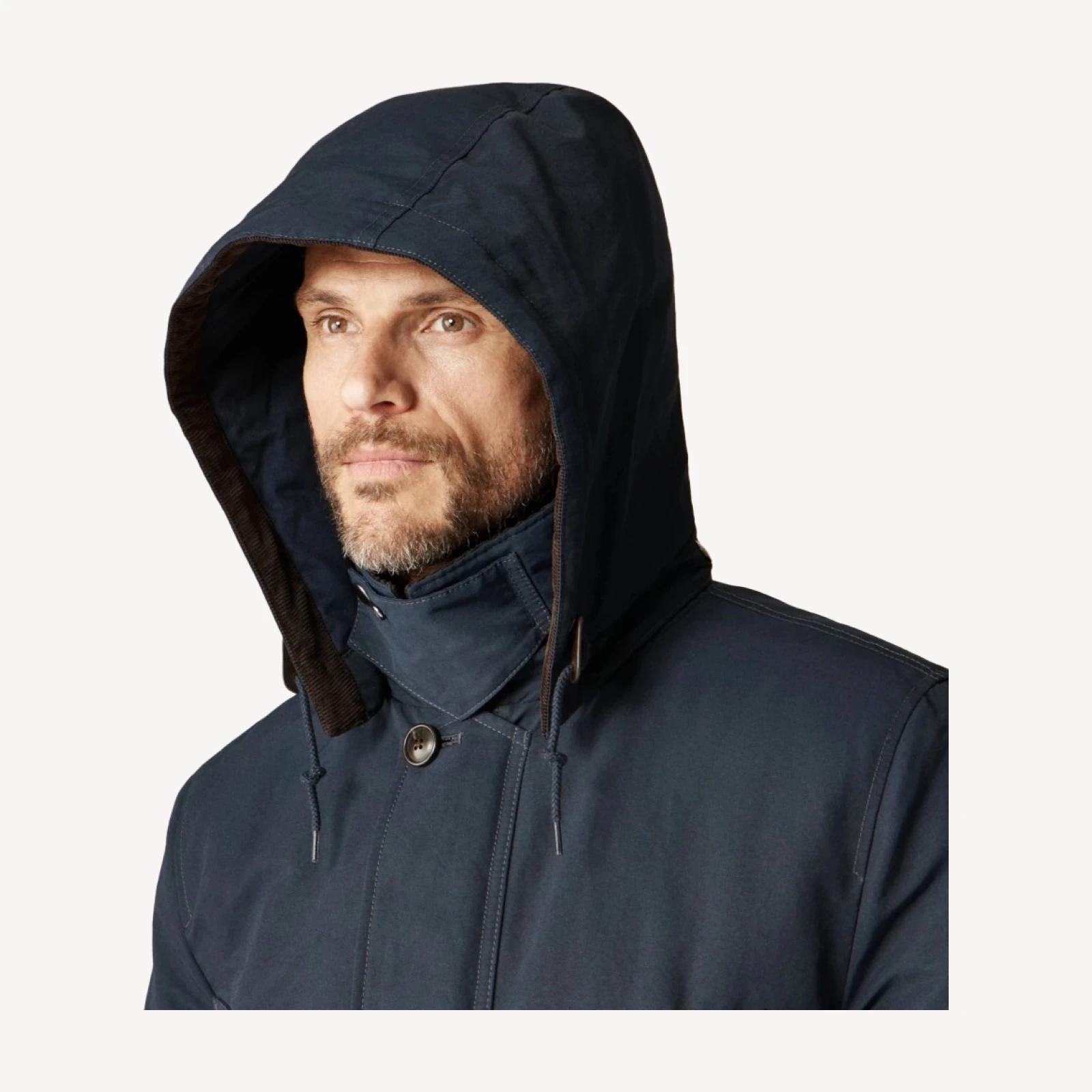 Country jacket with removable hood and PrimaLoft®