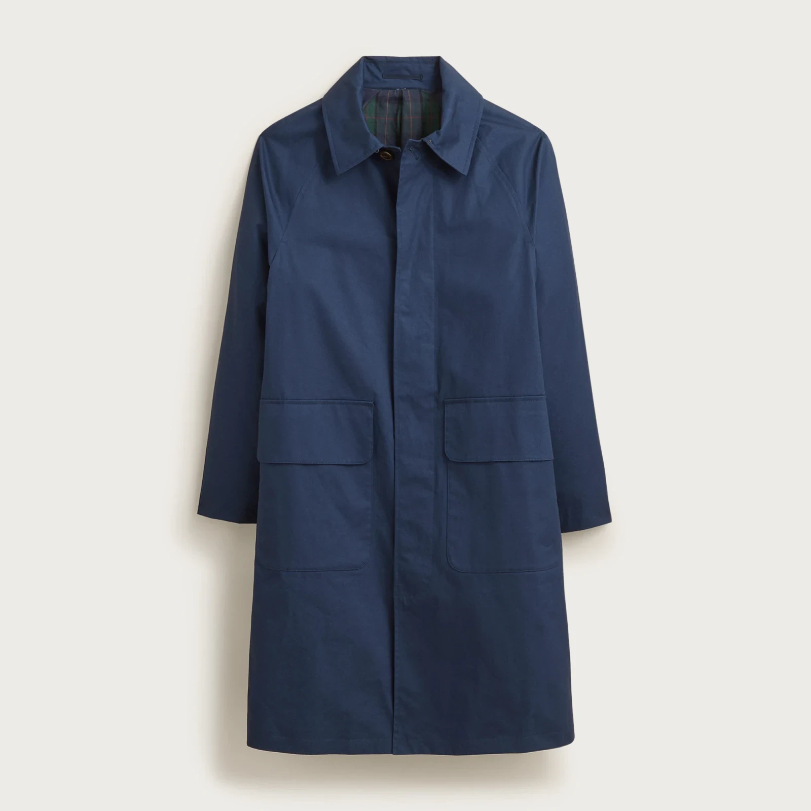 Rivington car coat in water-resistant cotton twill