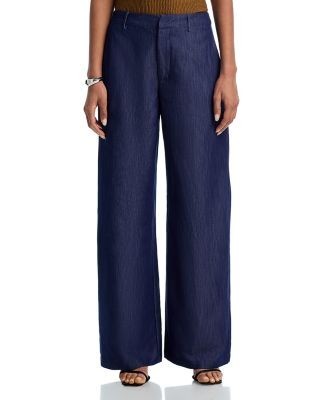 Aqua Denim Pants - Exclusive