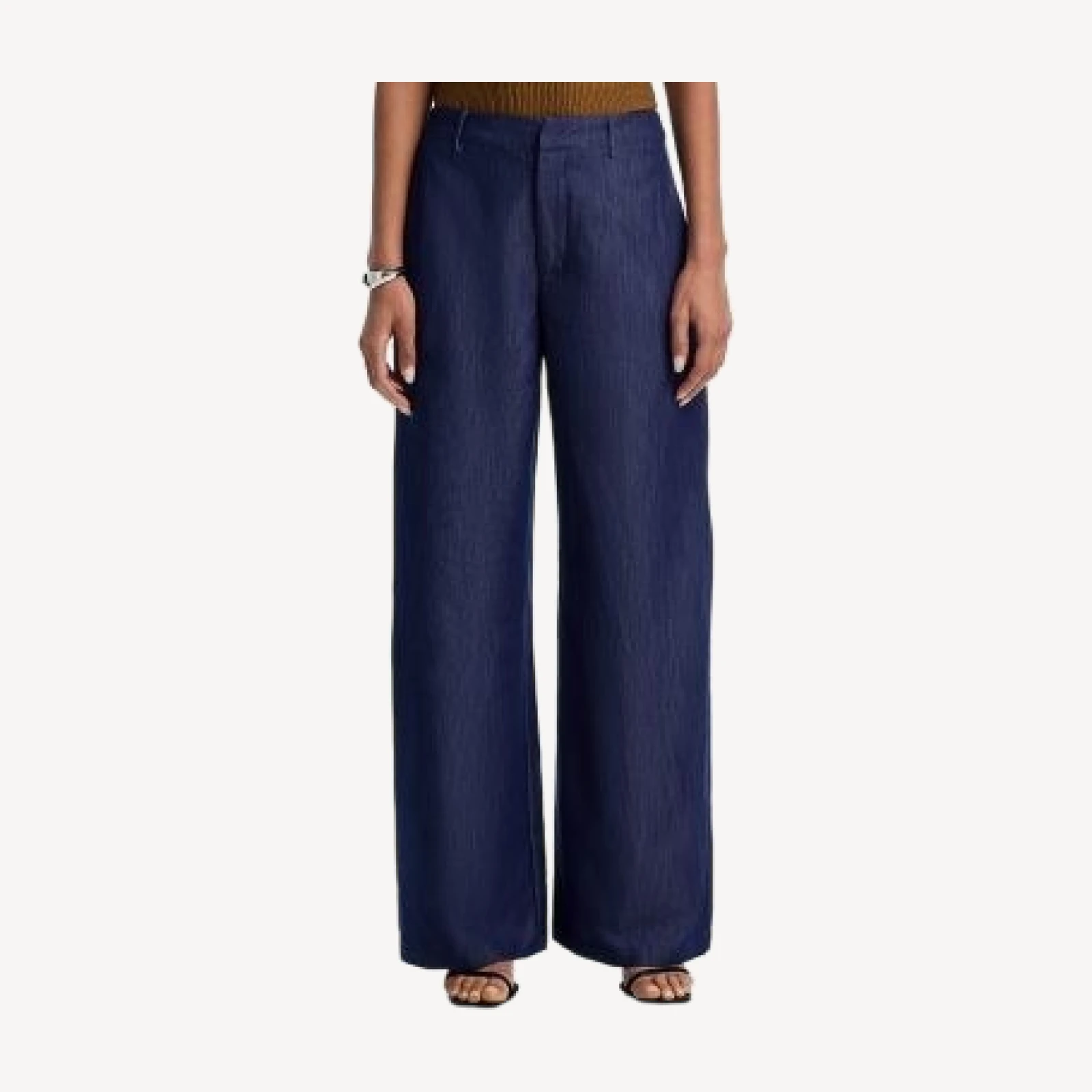 Aqua Denim Pants - Exclusive