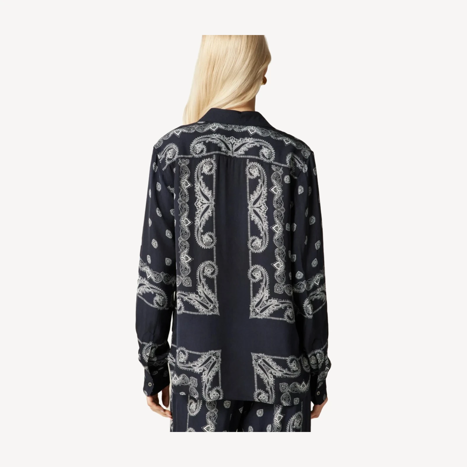 Jules classic-fit shirt in bandana print