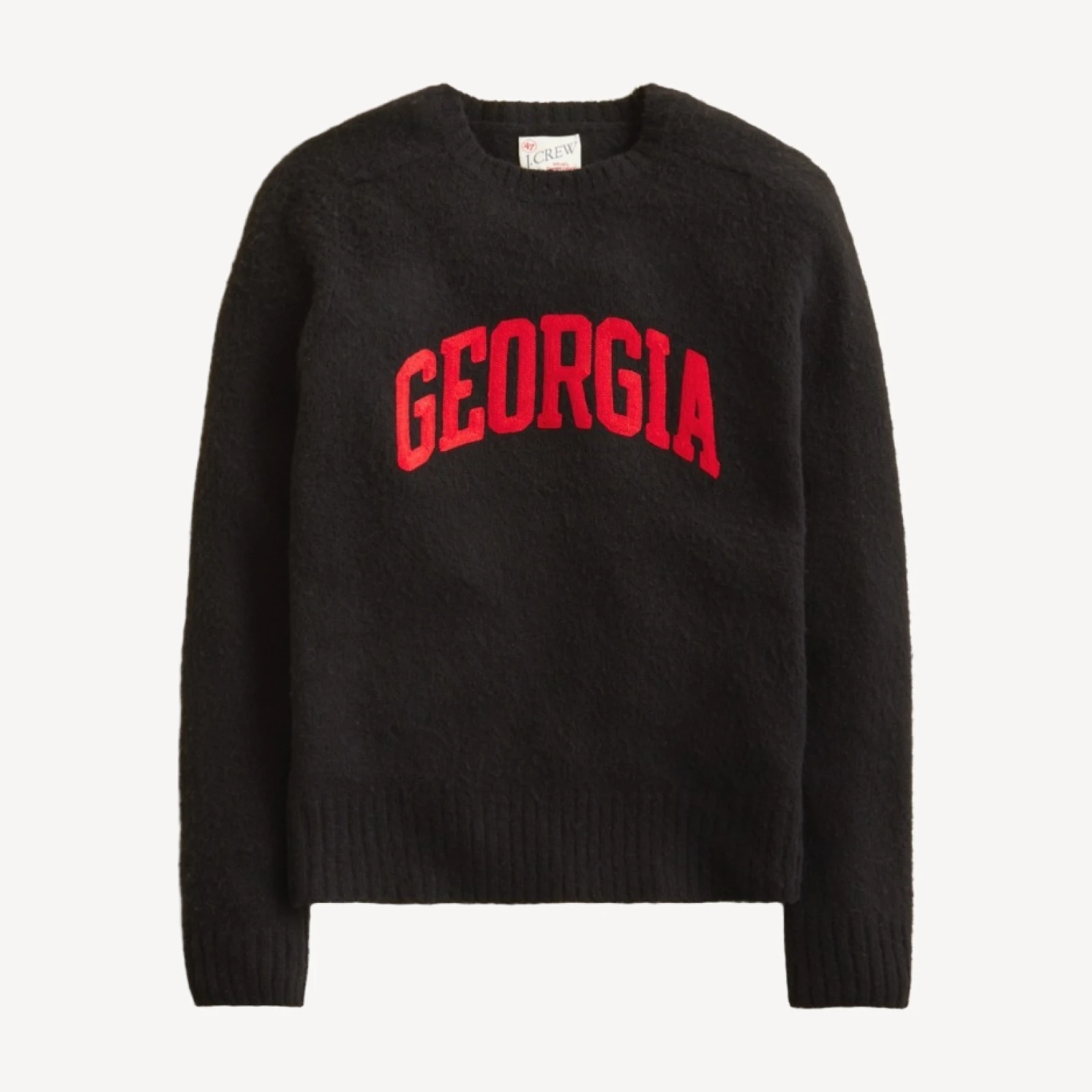 '47 x J.Crew brushed wool Georgia sweater