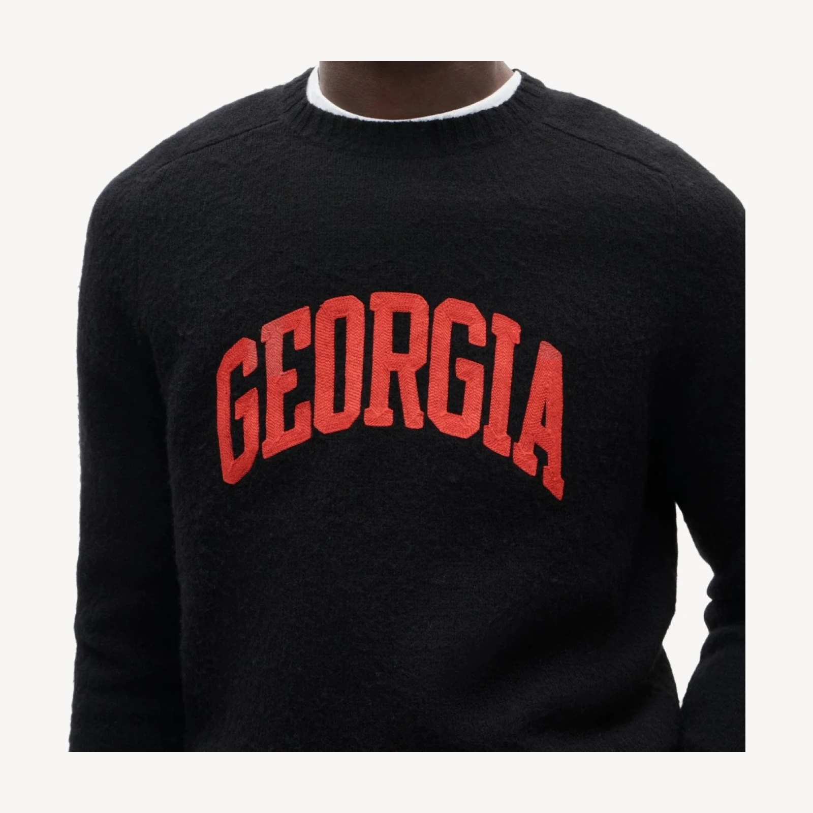 '47 x J.Crew brushed wool Georgia sweater