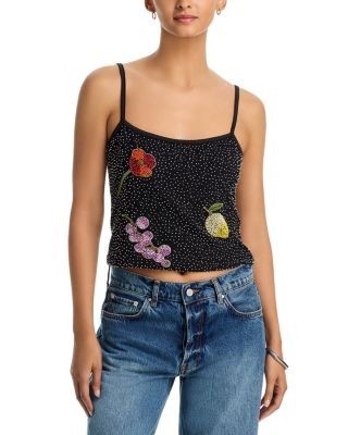 Aqua Allover Sequin Top - Exclusive