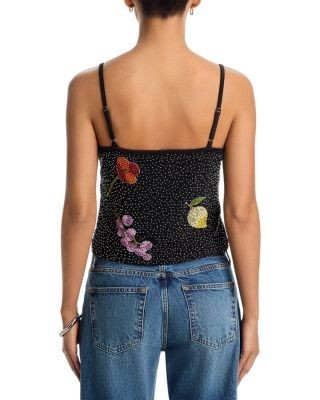 Aqua Allover Sequin Top - Exclusive