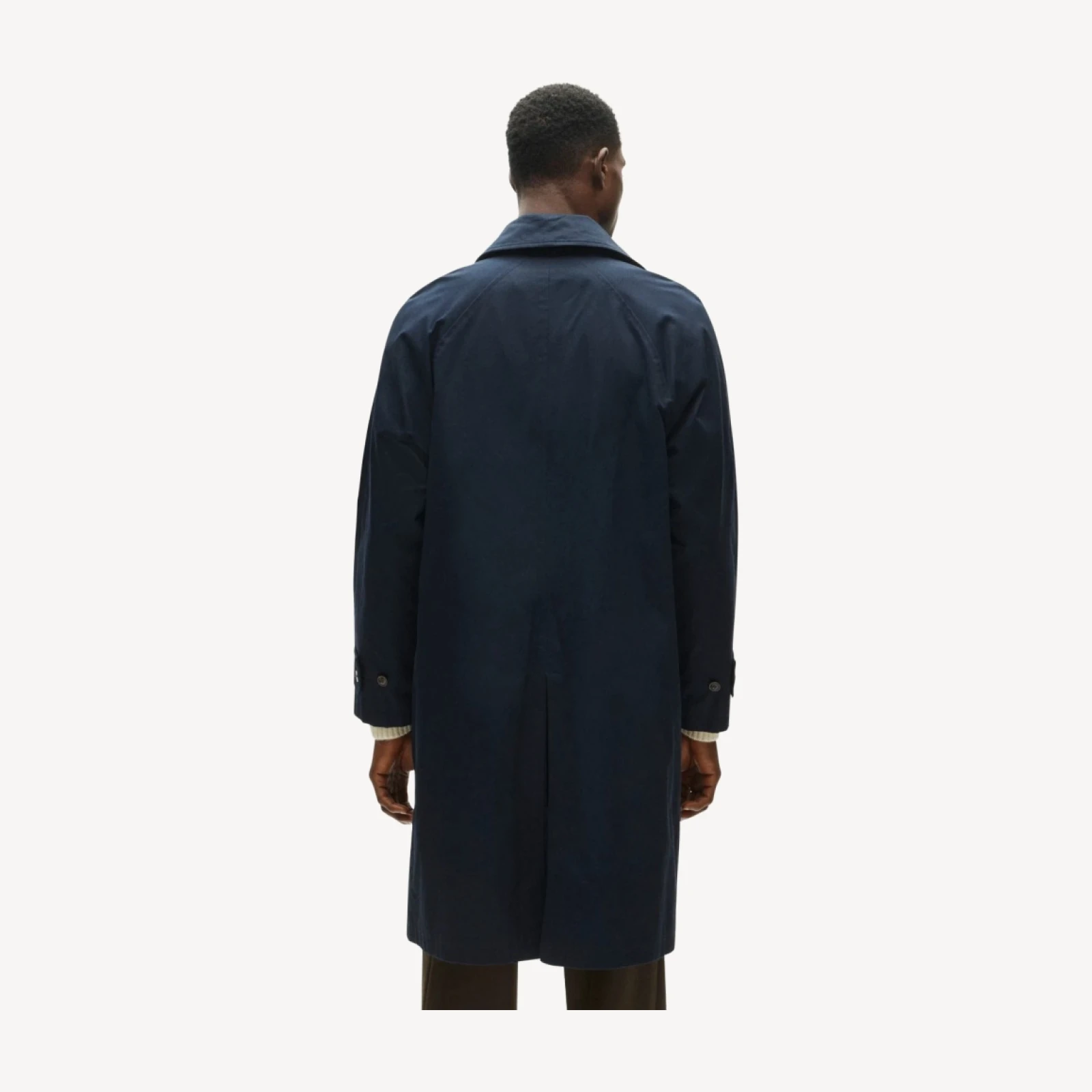Rivington car coat in water-resistant cotton twill