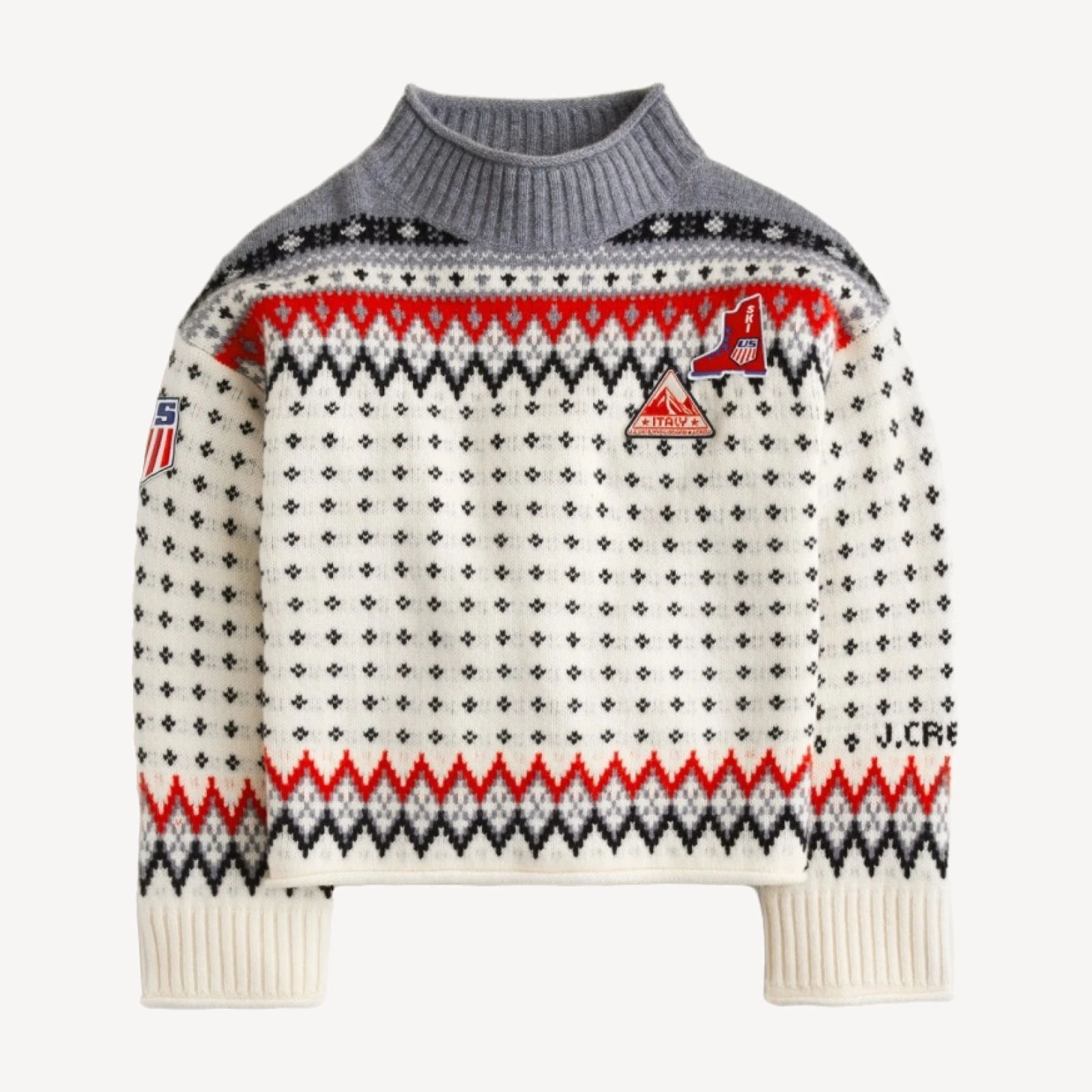 U.S. Ski & Snowboard by J.Crew Fair Isle Rollneck™ sweater in vintage wool