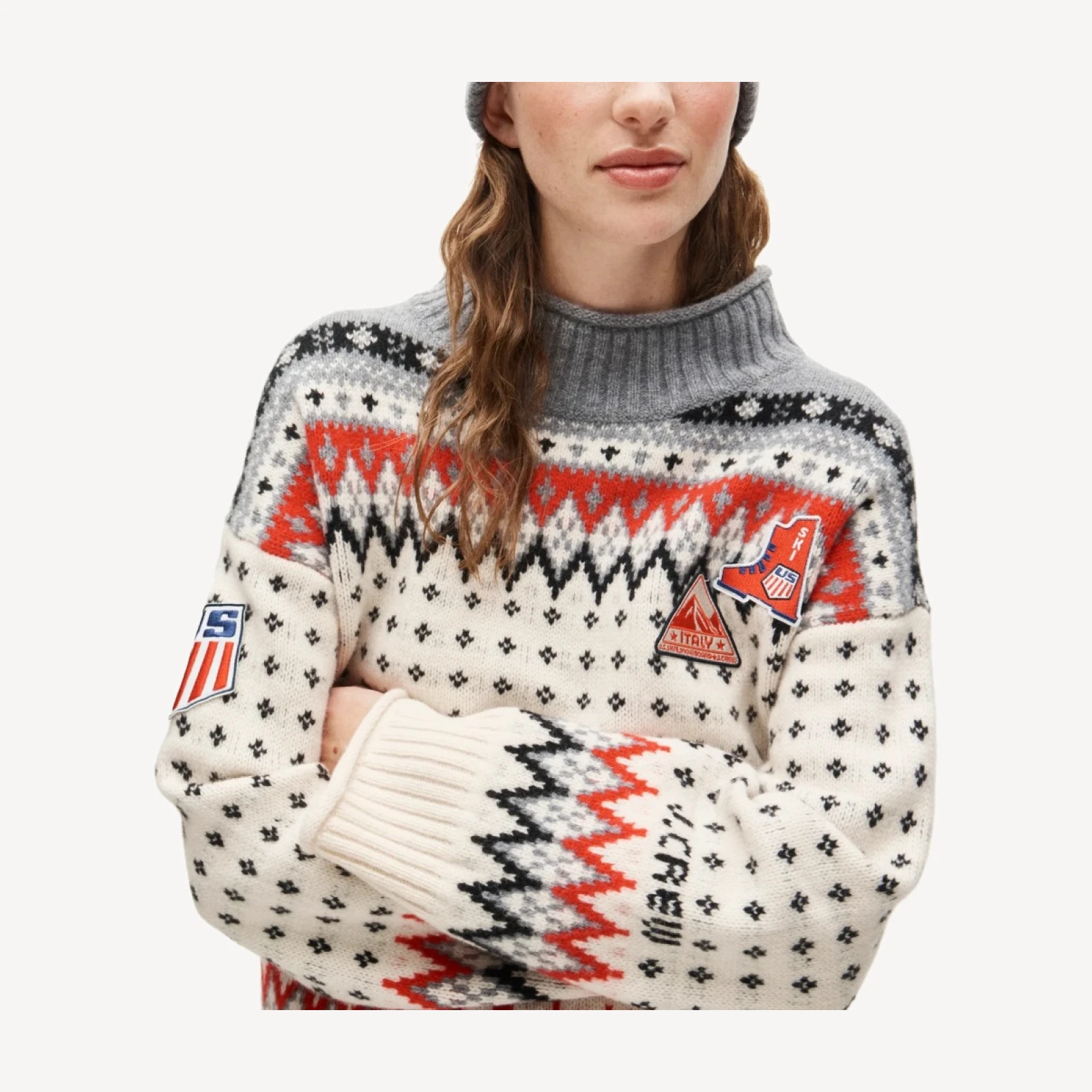 U.S. Ski & Snowboard by J.Crew Fair Isle Rollneck™ sweater in vintage wool