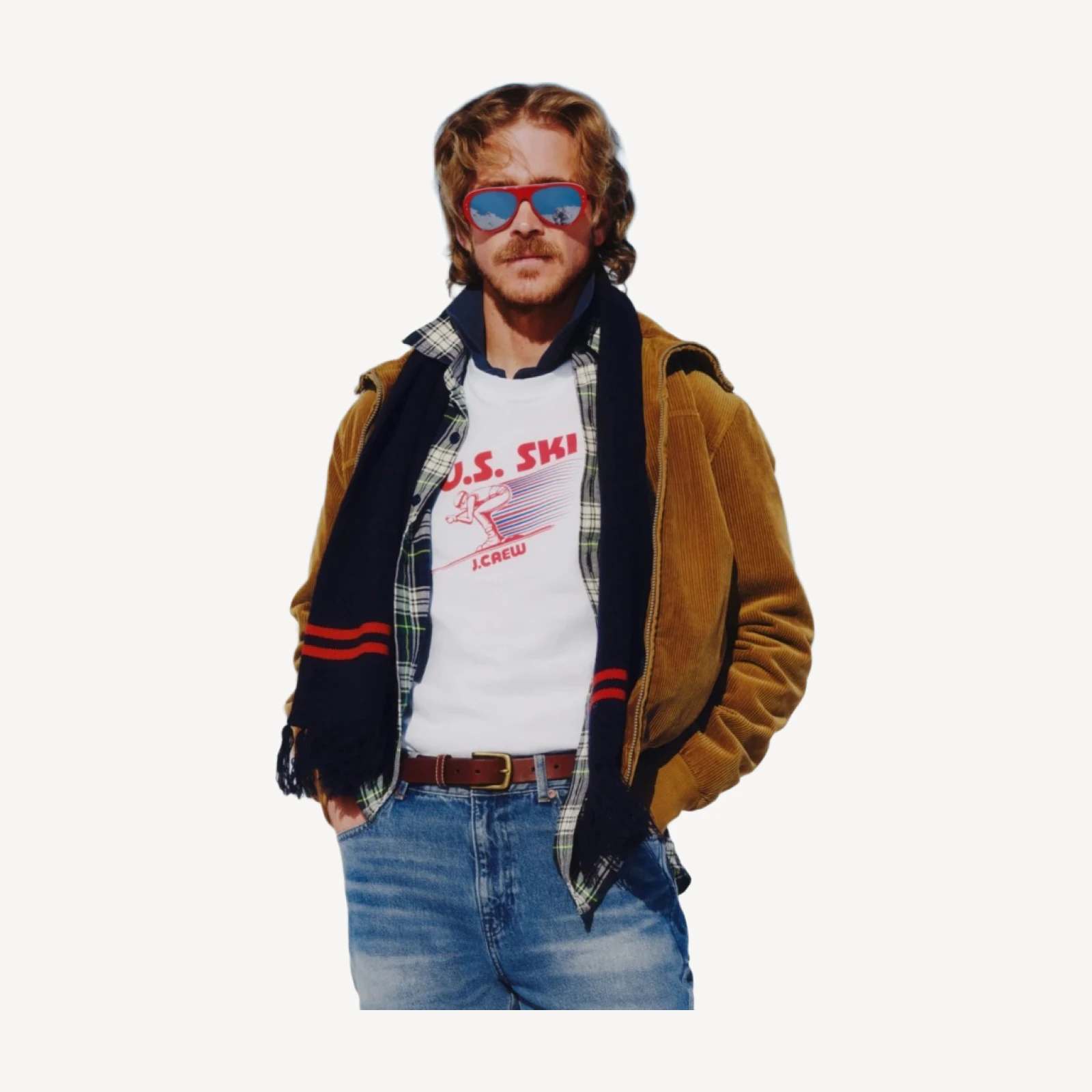 U.S. Ski & Snowboard by J.Crew long-sleeve premium-weight graphic T-shirt