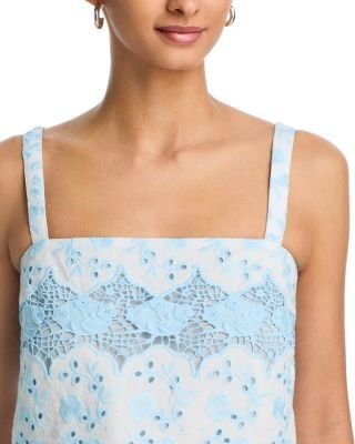 Aqua Embroidered Top - Exclusive