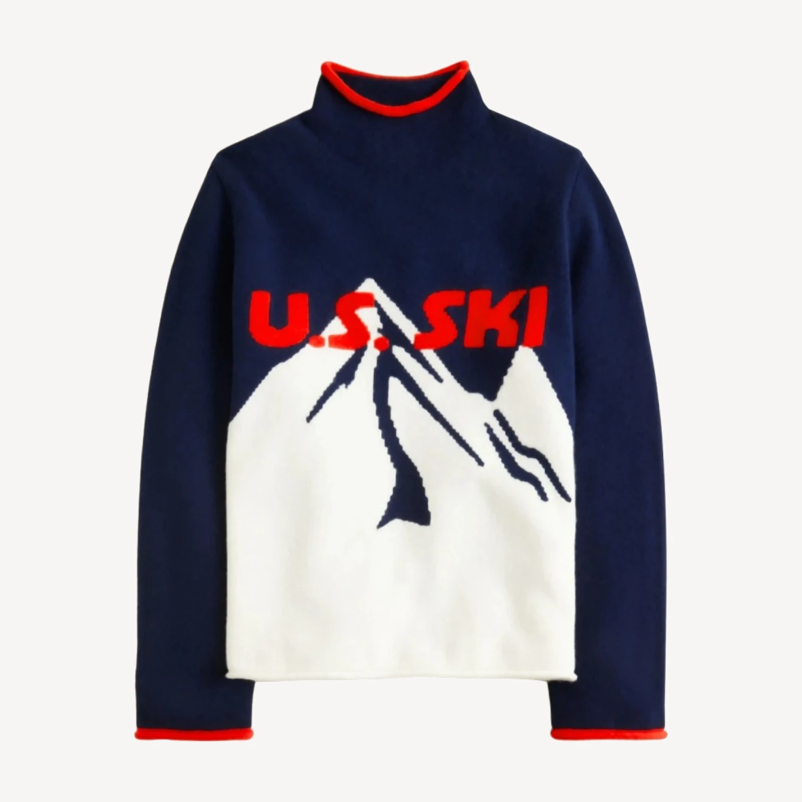 U.S. Ski & Snowboard by J.Crew Alps Rollneck™ sweater in wool