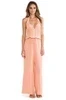 Roosavelt Jumpsuit | Melon | Black | *Final Sale*