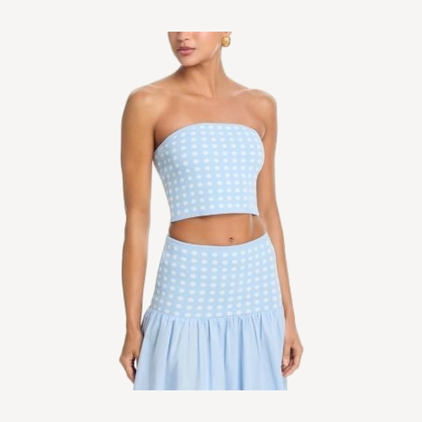 Aqua Polka Dot Top - Exclusive