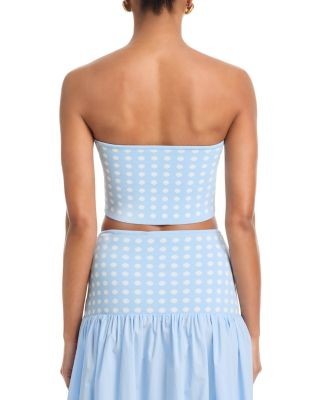 Aqua Polka Dot Top - Exclusive
