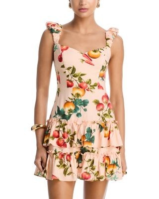 Aqua Tomato Mini Dress - Exclusive