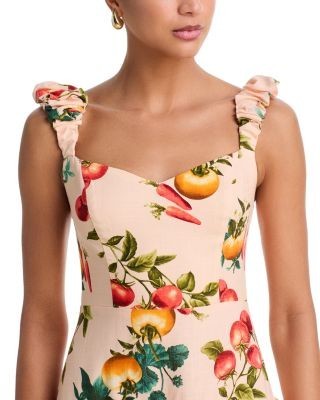 Aqua Tomato Mini Dress - Exclusive