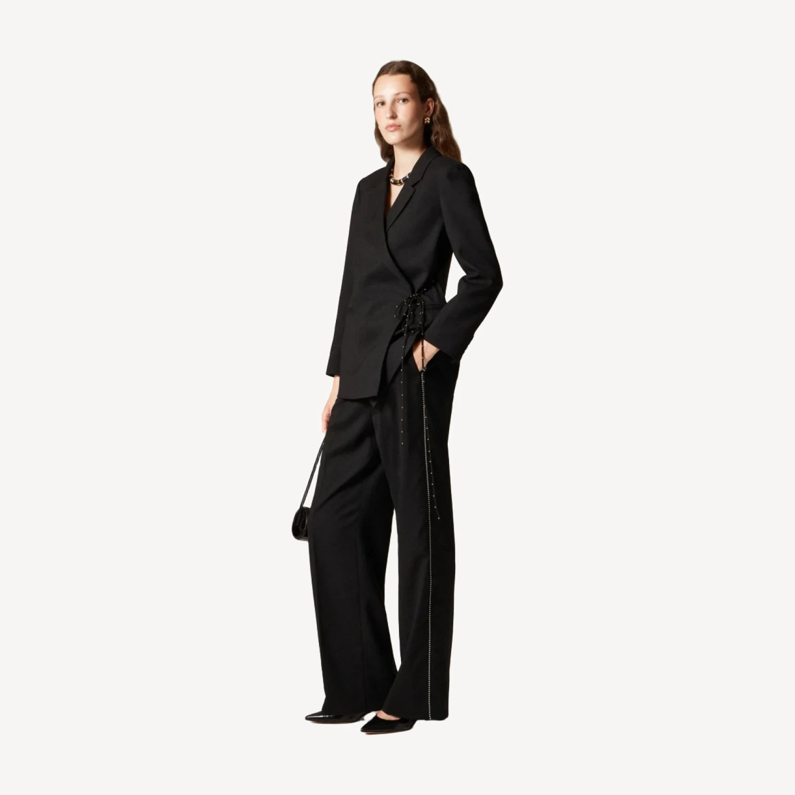 Collection Essential wide-leg pant in Italian city wool blend