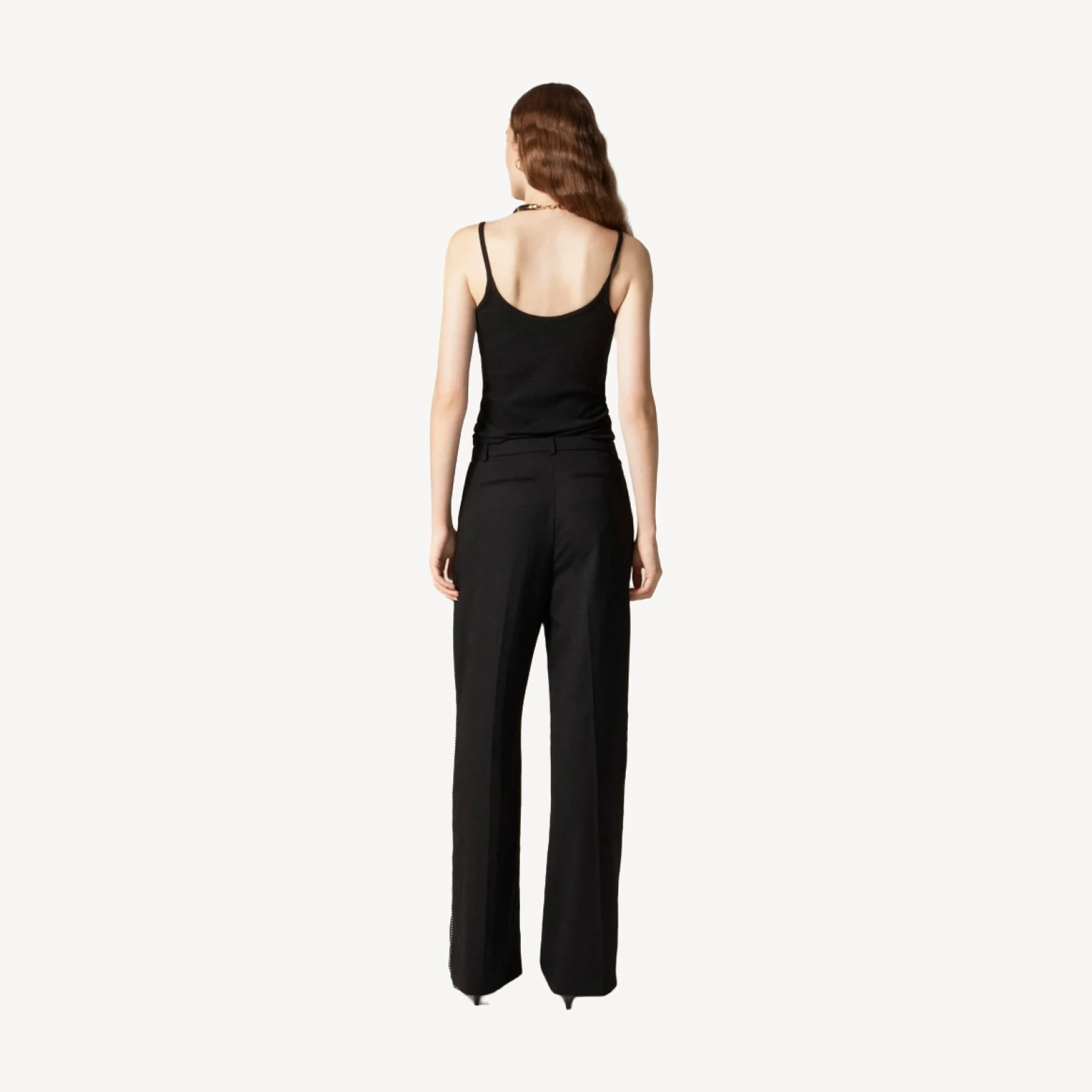 Collection Essential wide-leg pant in Italian city wool blend