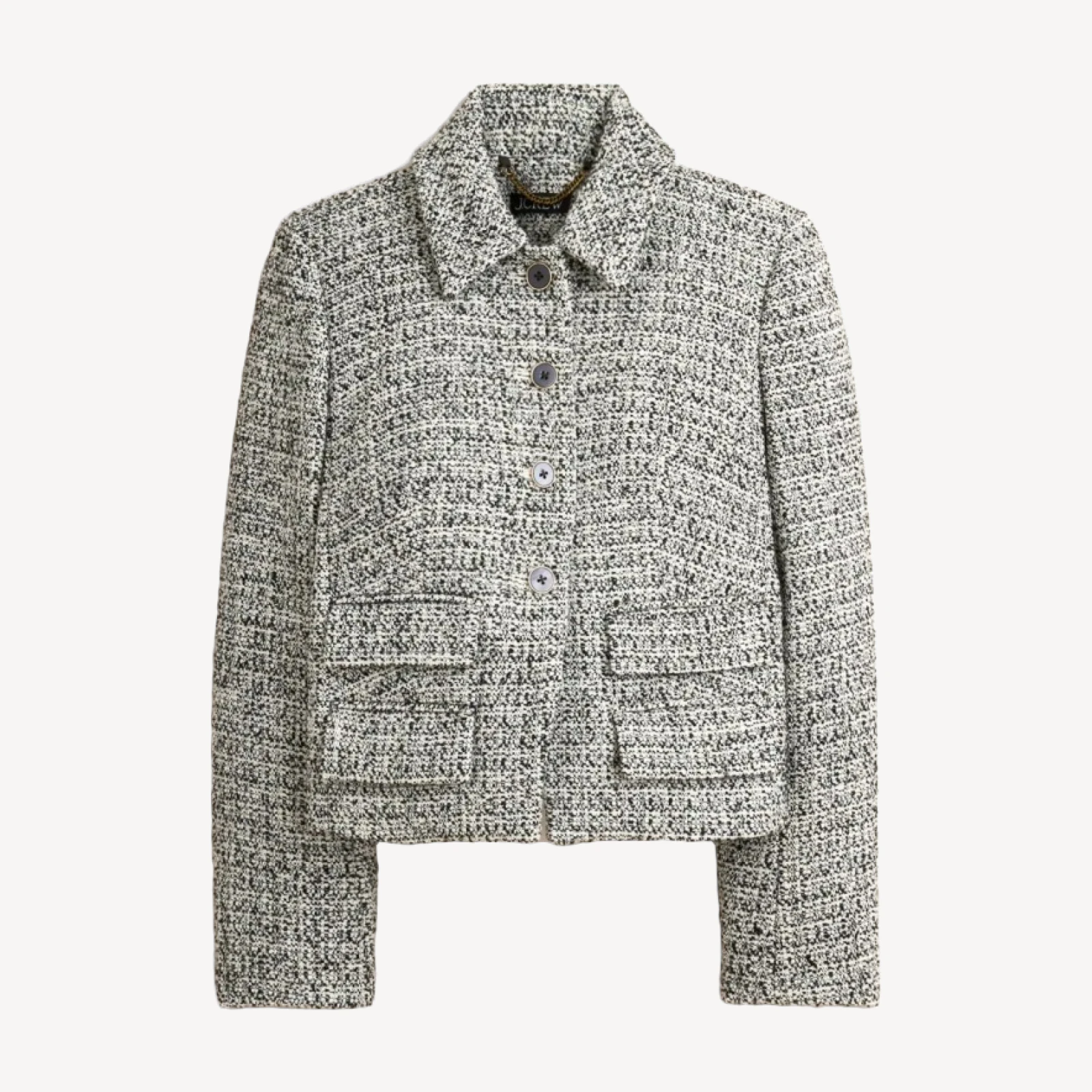 Lucie jacket in marled tweed