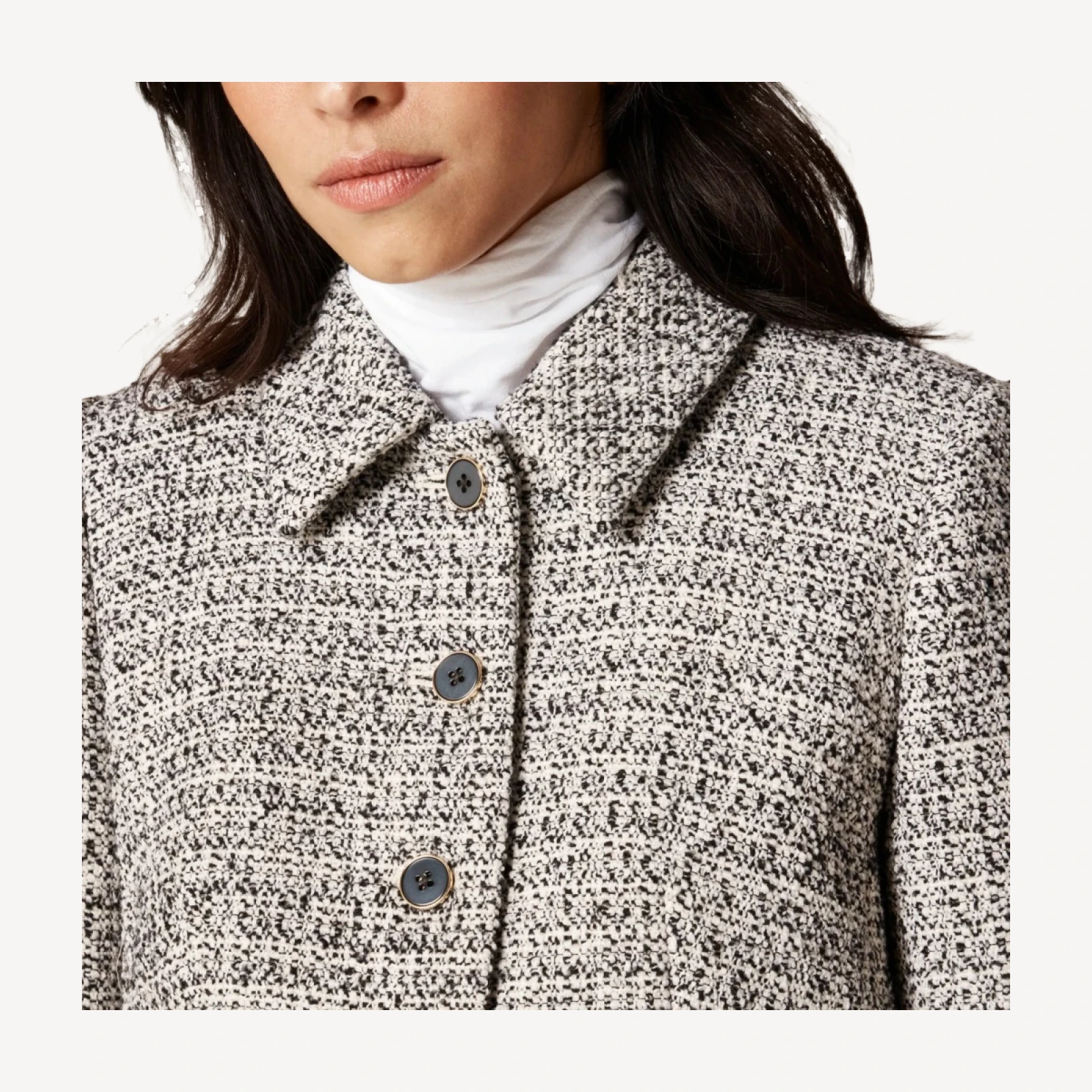 Lucie jacket in marled tweed