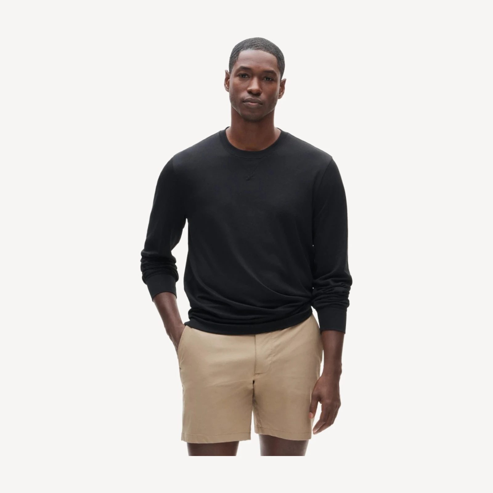 Performance crewneck with COOLMAX® technology