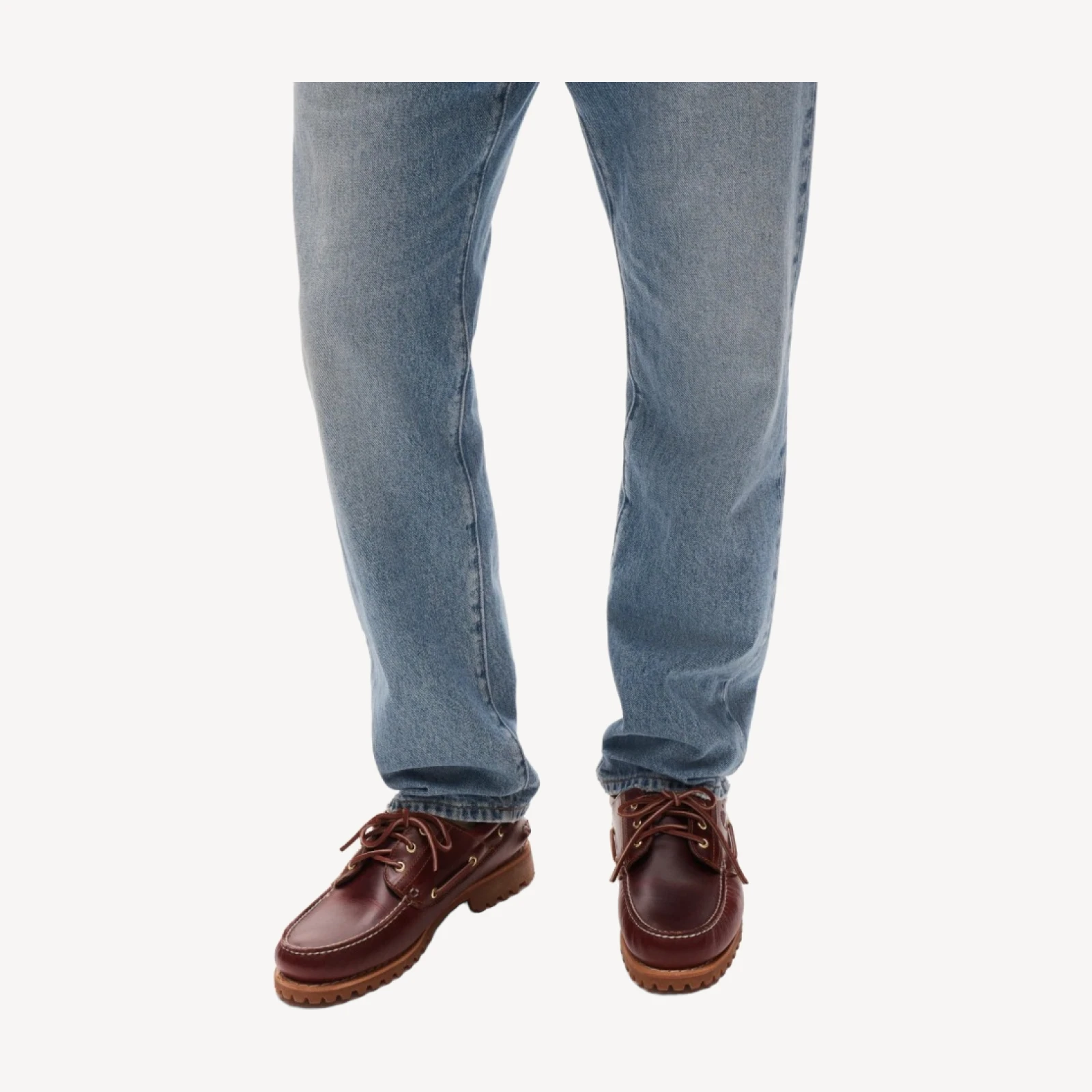 Timberland® Authentic three-eye lug hand-sewn boat shoes