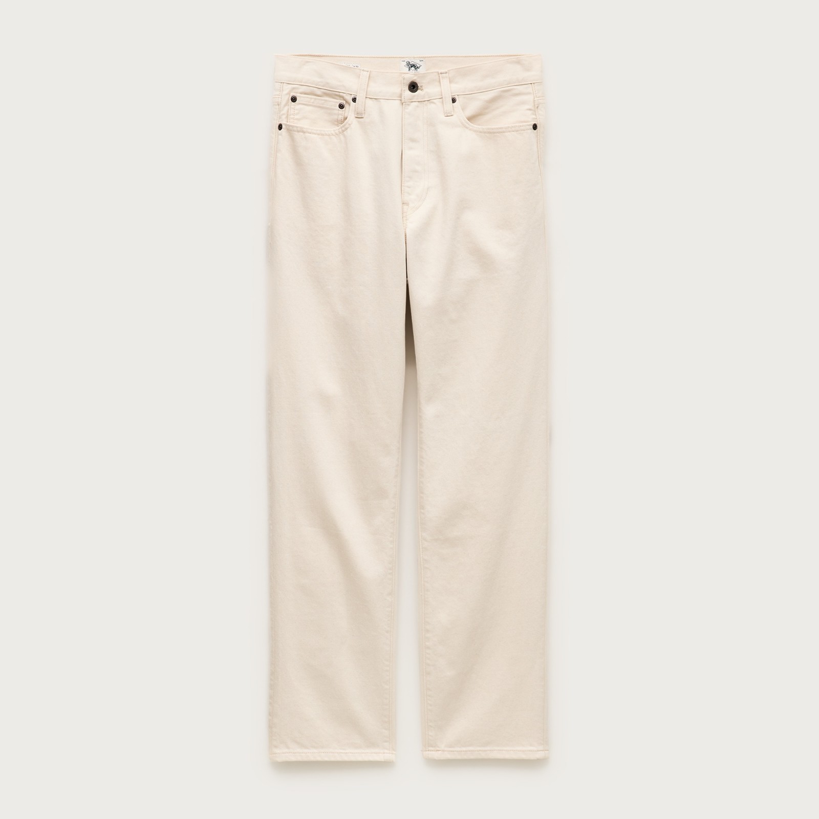 Classic Straight jean in natural seeded denim