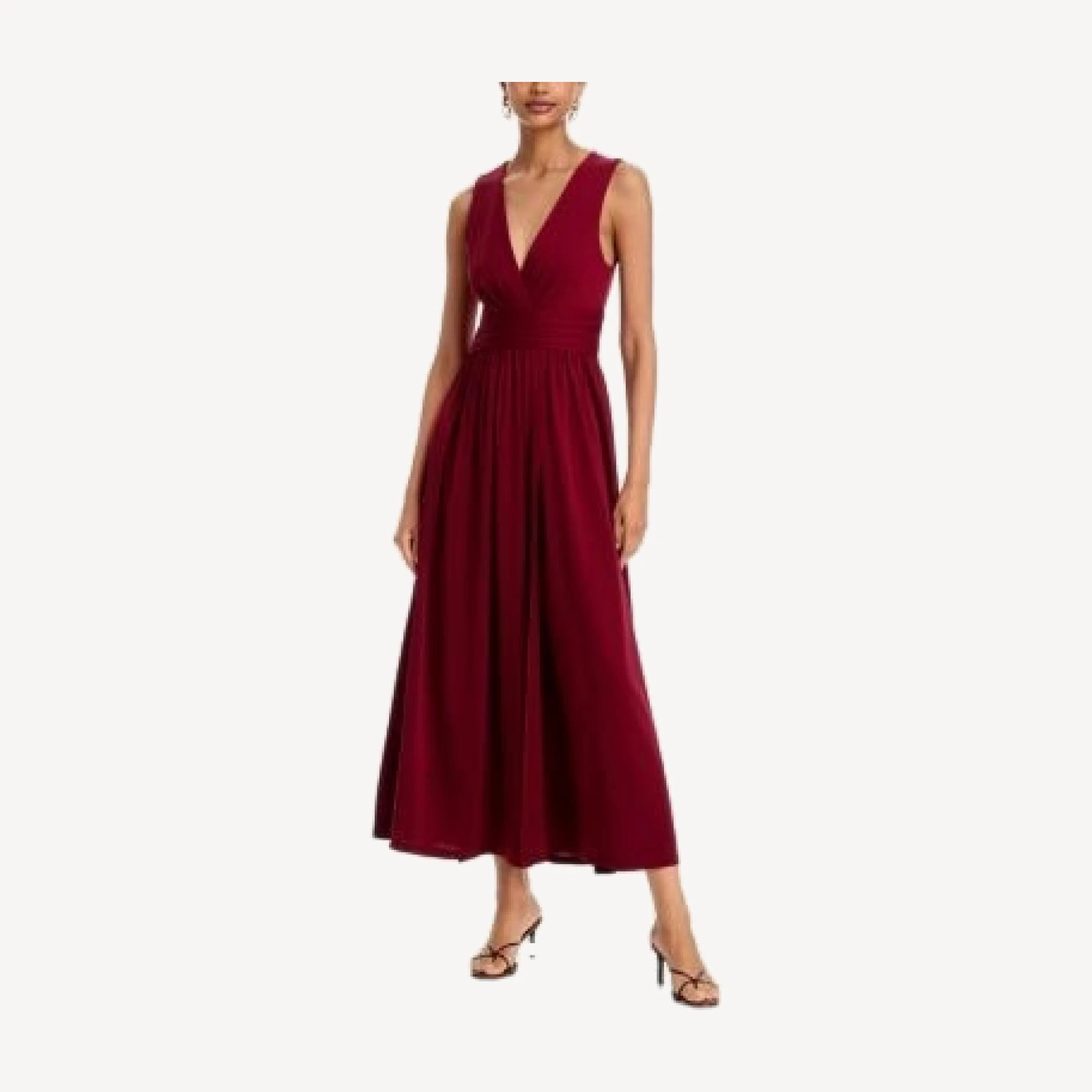 Aqua Sleeveless Twist Jersey Maxi Dress - Exclusive