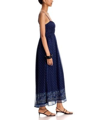 Aqua Boarder Maxi Dress - Exclusive