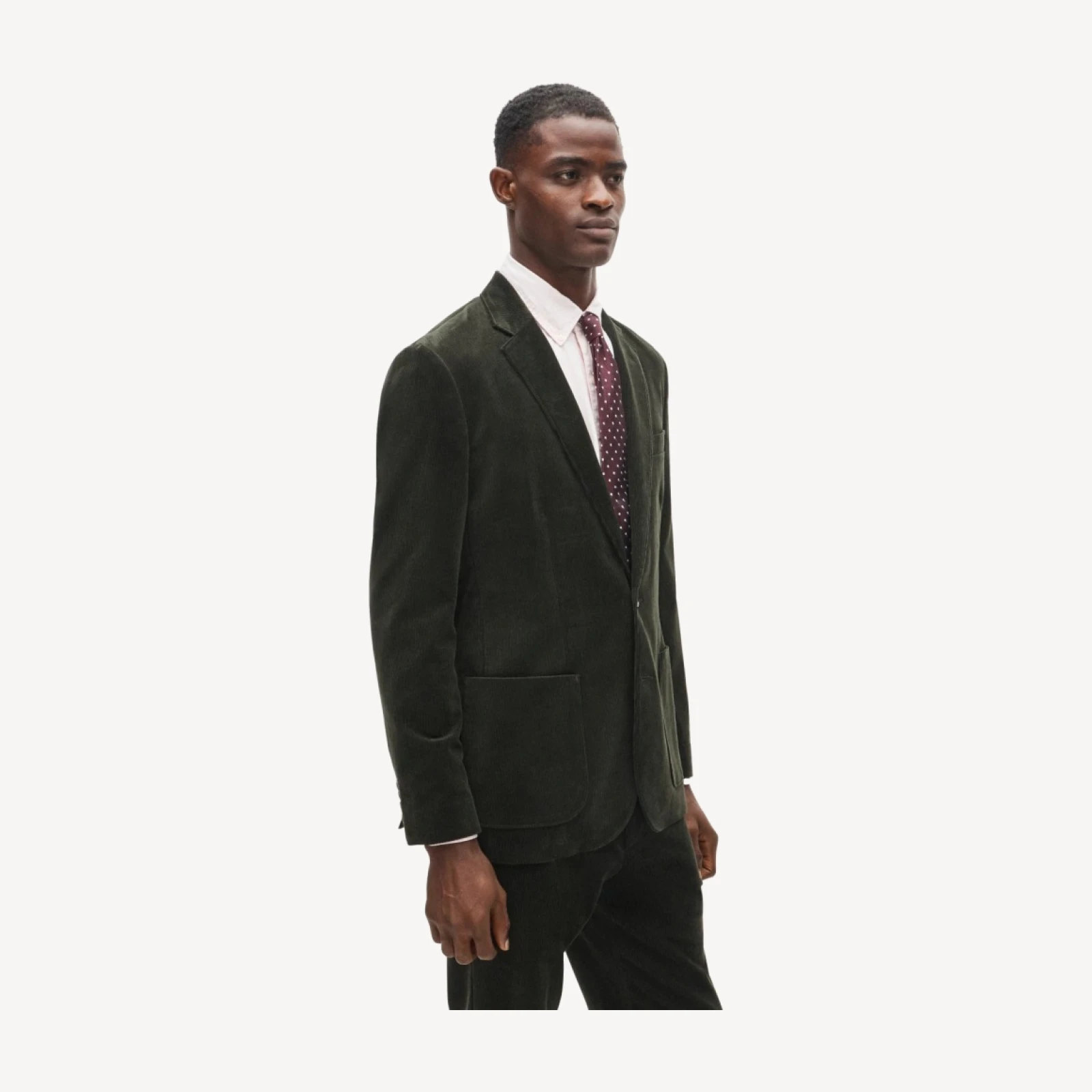 Ludlow Slim-fit suit jacket in Italian corduroy