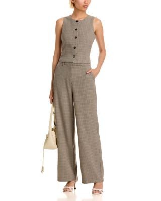 Aqua Printed Wide Leg Pants - Exclusive