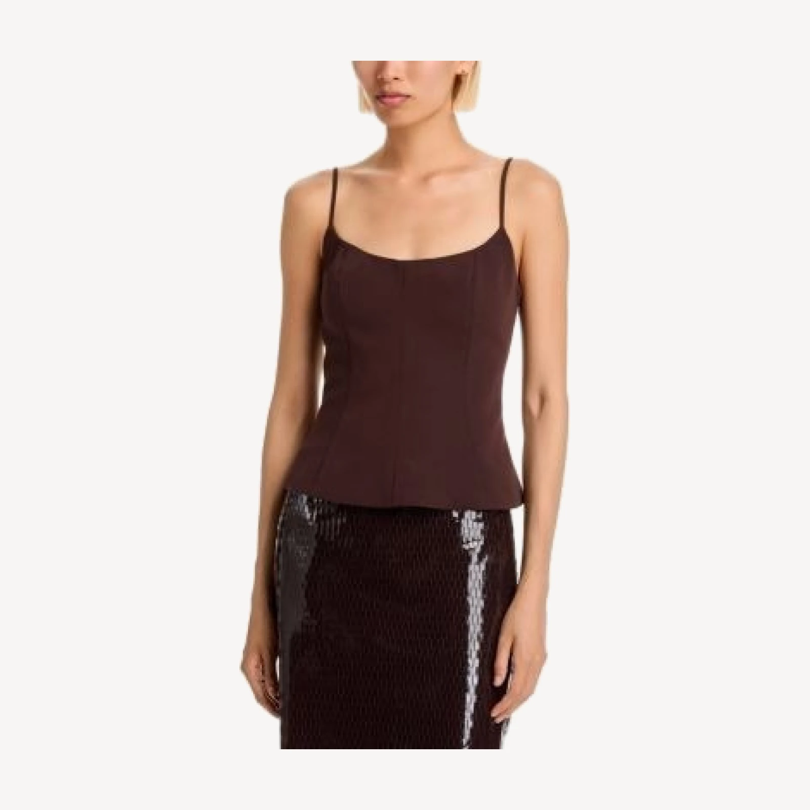 Aqua A Line Cami Top - Exclusive