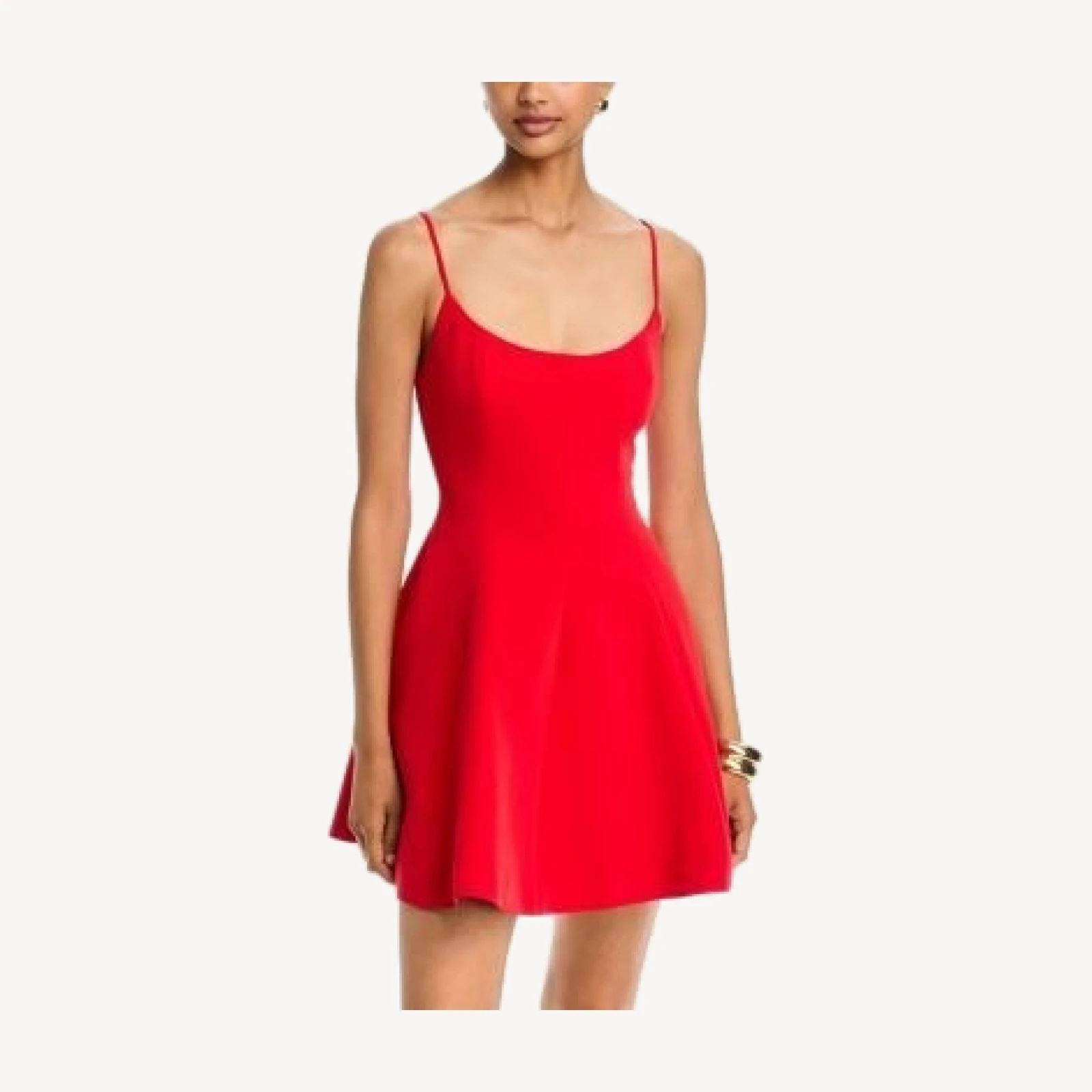 Aqua Scoop Neck Sleeveless Mini Dress - Exclusive