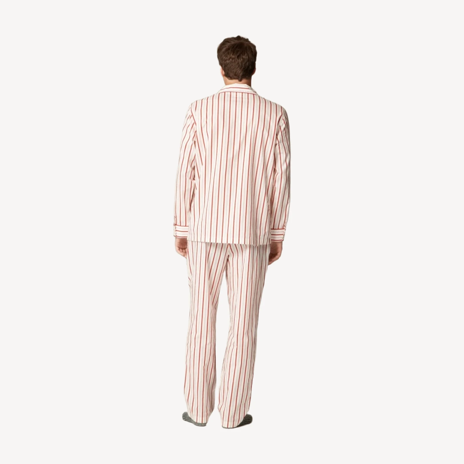Pajama set in cotton poplin