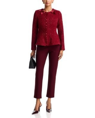 Aqua Ponte Slim Stretch Pants - Exclusive