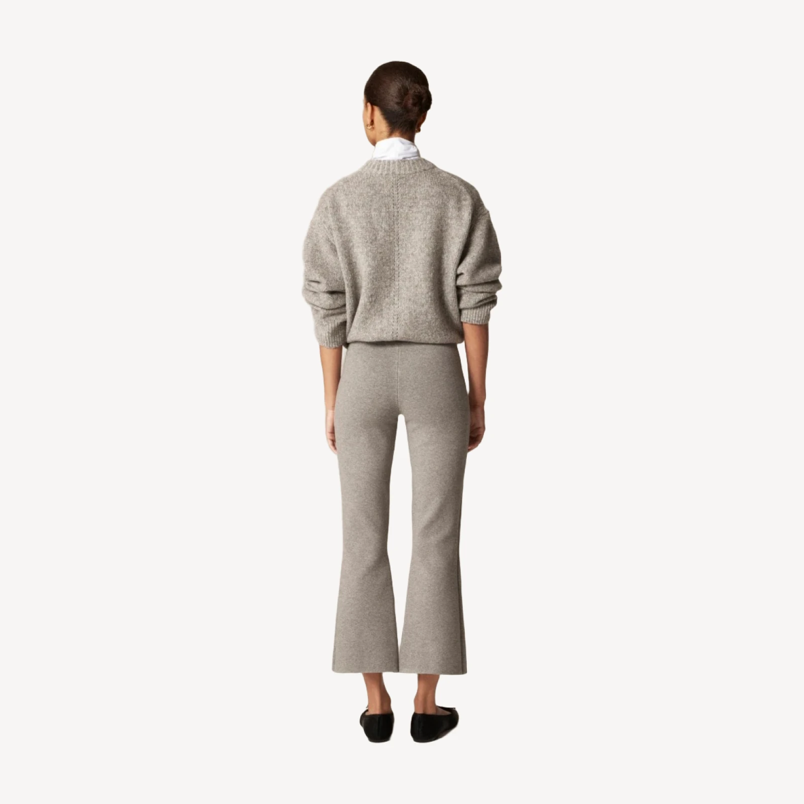 Petite new Delaney kickout sweater pant