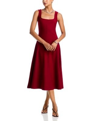 Aqua Sleeveless Scoop Neck Maxi Dress - Exclusive