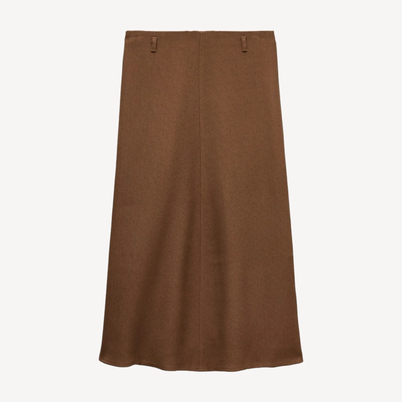 A-line skirt in bouclé