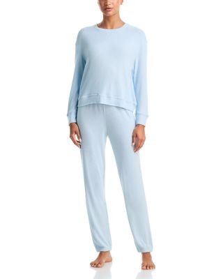 Aqua Lazy Days Long Sleeve Lounge Set - Exclusive