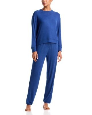 Aqua Lazy Days Long Sleeve Lounge Set - Exclusive