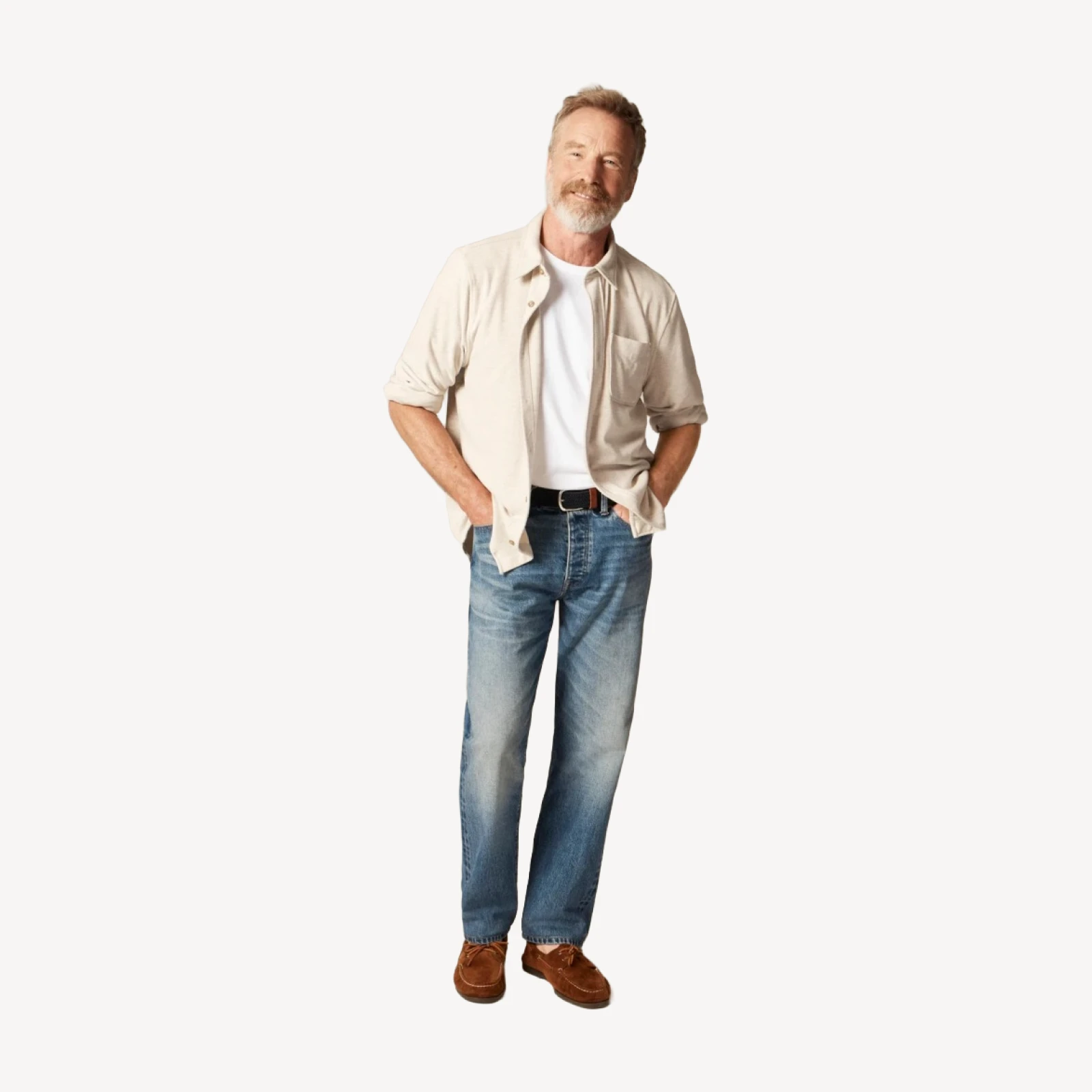 Lightweight Seaboard soft-knit shirt