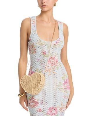 Aqua Wicker Heart Crossbody - Exclusive, photo 2