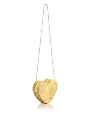 Aqua Wicker Heart Crossbody - Exclusive, photo 4