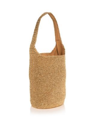 Aqua Metallic Woven Tote - Exclusive, photo 4